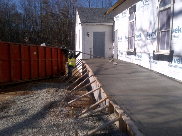 Concrete Laid and Sanctuary Wrapped 1